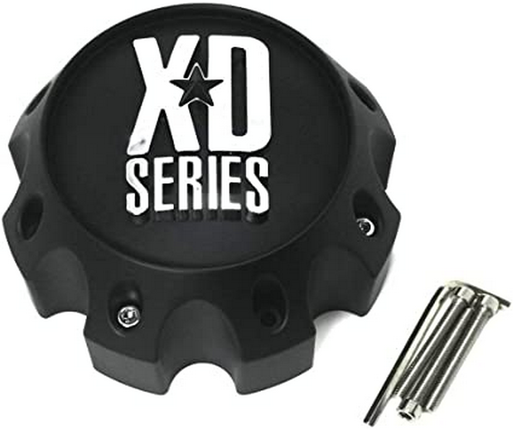 Xds Cap Matte Blk 5x5.5/150 W/ Blk Screw