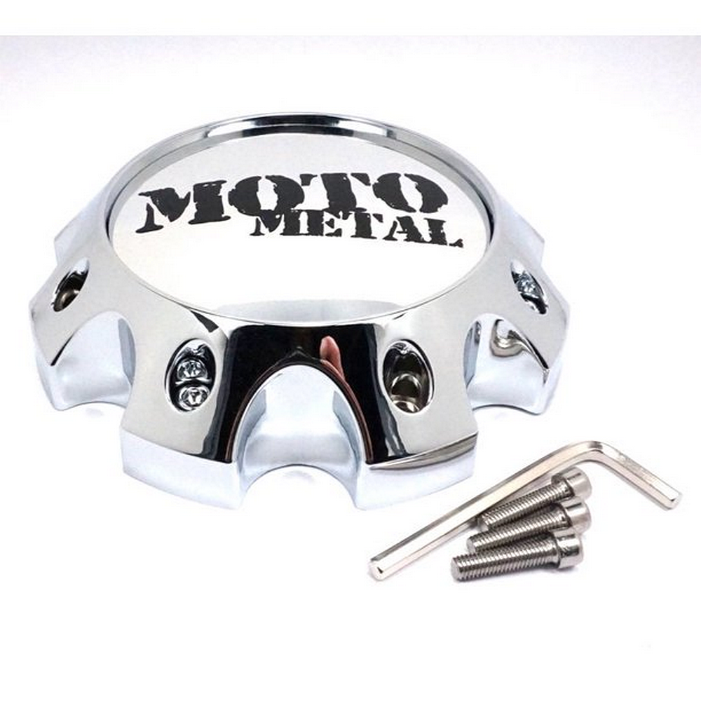 Moto Mo975 Cap Chrome 8 Lug