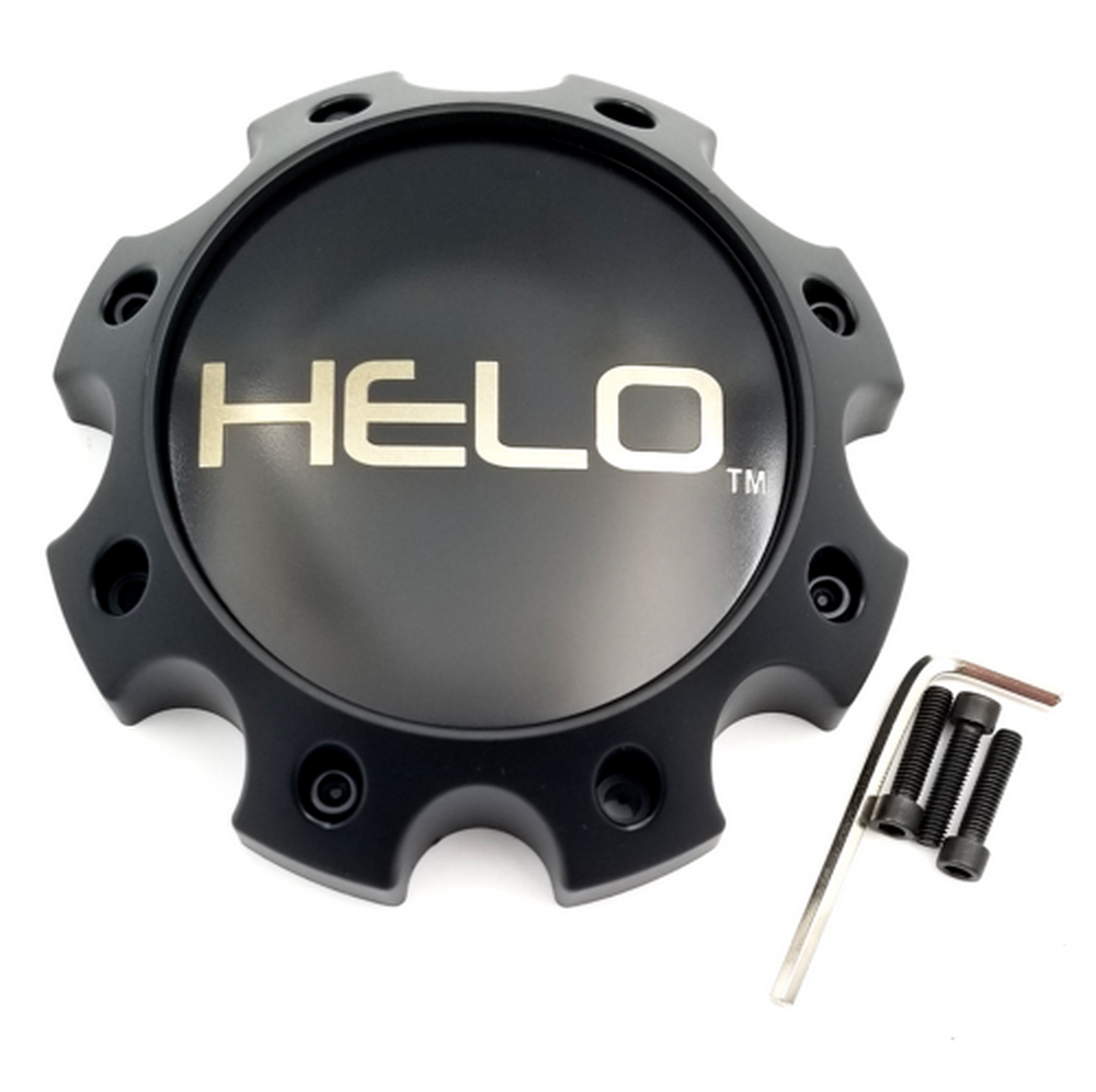 Helo Cap 8 Lug H42 - Satin Black Dtcc