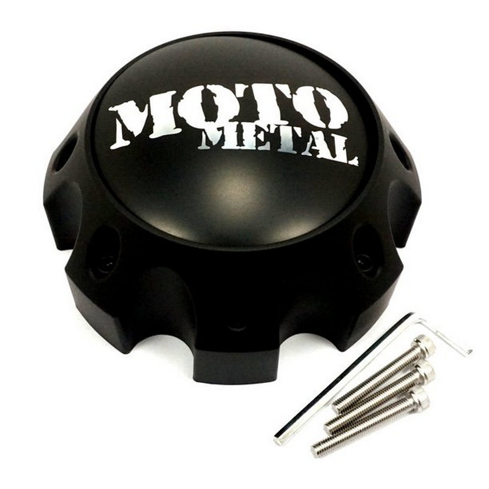 Mo967/968 Cap Satin Black 8 Lug
