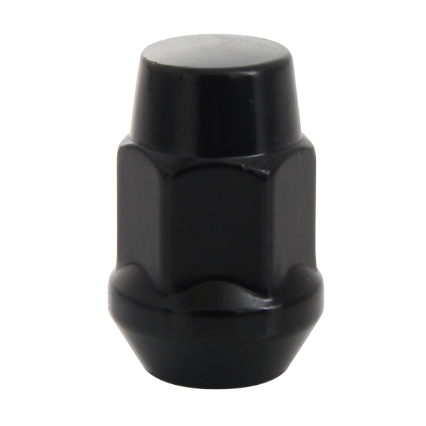 12x1.50 Acorn Nut Bulge 21mm Black Chrome