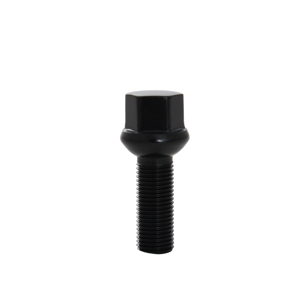 14x1.50 Bolt Radius R14 17mm Shank 28mm Black Chrome