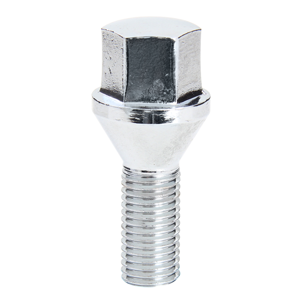14x1.25 Bolt 17mm Shank 25mm Chrome