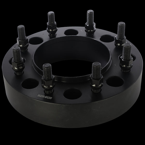 DAI Bolt-on Wheel Spacers 8x200 14x1.50 - Centerbore 142.0mm - Thickness 2" - Sold In Pairs (2)