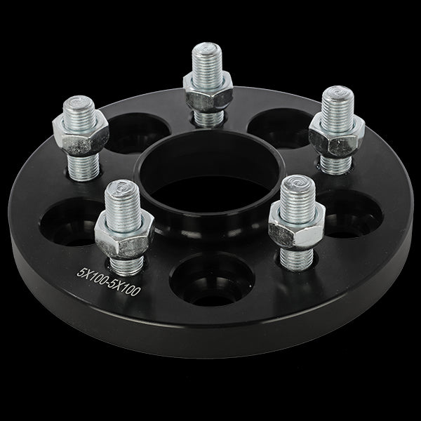 DAI Bolt-on Wheel Spacers 5x100 12x1.25 - Centerbore 56.1mm - Thickness 15mm - Sold In Pairs (2)