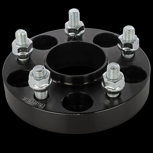 DAI Bolt-on Wheel Spacers 5x114.3 12x1.50 - Centerbore 64.1mm - Thickness 25mm - Sold In Pairs (2)
