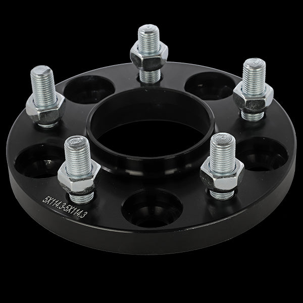 DAI Bolt-on Wheel Spacers 5x114.3 12x1.25 - Centerbore 66.1mm - Thickness 15mm - Sold In Pairs (2)