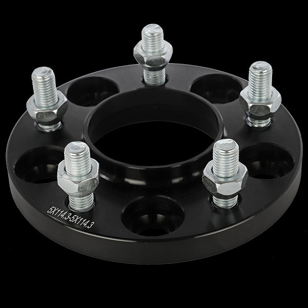 DAI Bolt-on Wheel Spacers 5x114.3 12x1.50 - Centerbore 70.5mm - Thickness 15mm - Sold In Pairs (2)