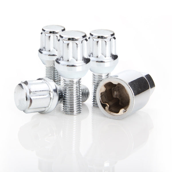 12x1.50 Radius Bolt Lock Shank 28mm Chrome