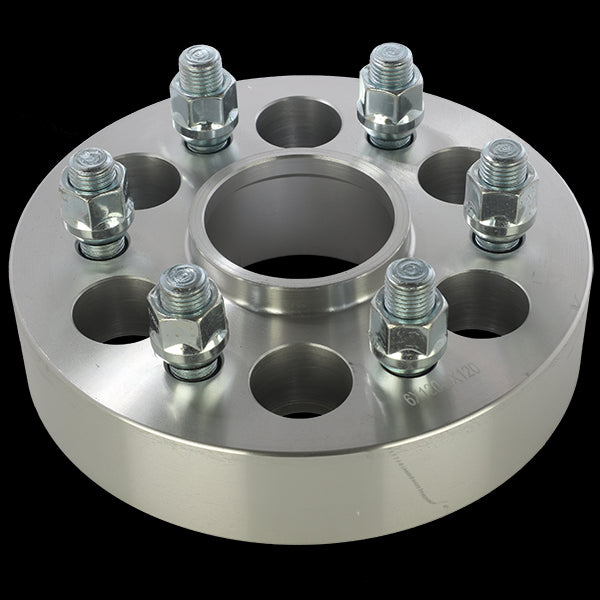 DAI Bolt-on Wheel Spacers 6x120 - Centerbore 67.1mm - 14x1.50 - Thickness 1.5" - Sold In Pairs (2)