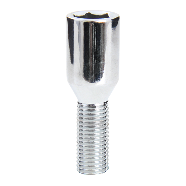 14x1.25 Tuner Bolt Shank 24mm Chrome