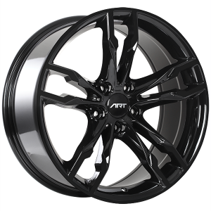 ART Replica 165 19x8.5 5x112 25 66.6mm Gloss Black