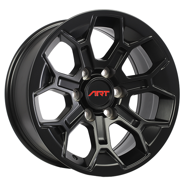ART Replica 337 17x8.0 6x139.7 5 106.1mm Satin Black