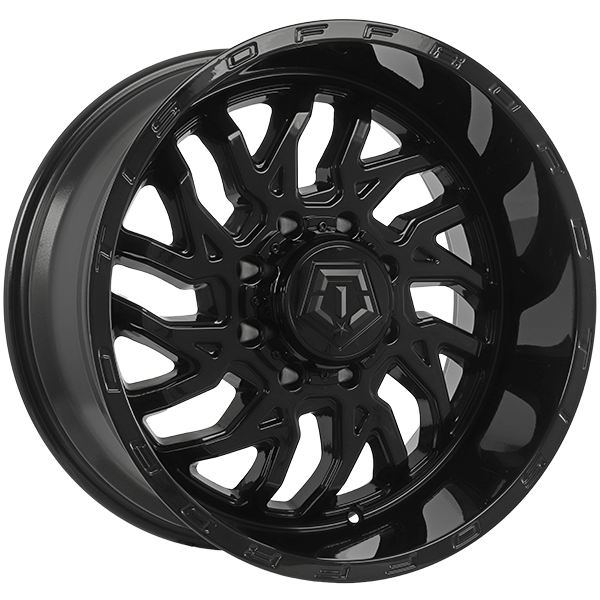 TIS Wheels 544 20x10.0 8x165.1 -25 125.2mm Gloss Black