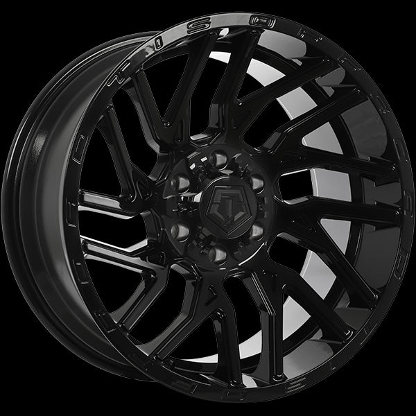 TIS Wheels 554 20x10.0 6x135 / 6x139.7 -19 108.1mm Gloss Black