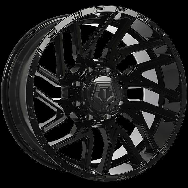 TIS Wheels 554 20x10.0 8x165.1 -19 125.2mm Gloss Black