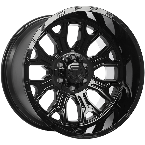 TIS Wheels 560 20x12.0 6x135 / 6x139.7 -44 106.1mm Gloss Black