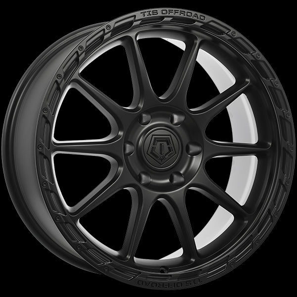 TIS Wheels 563 20x9.0 6x139.7 0 106.1mm Satin Black