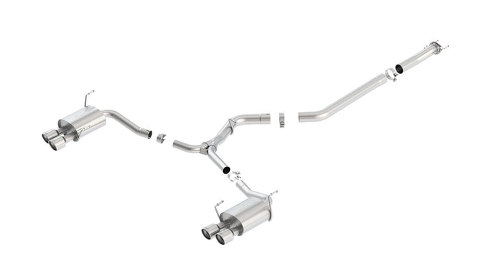 Borla Cat-Back Exhaust System S-Type | Subaru WRX 2015-2021