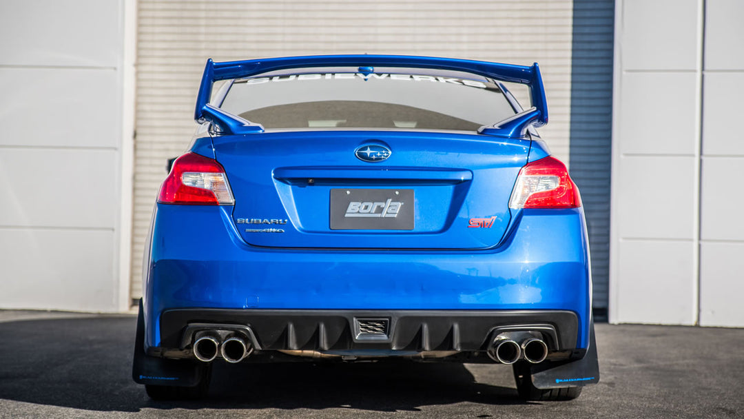 Borla Cat-Back Exhaust System S-Type | Subaru WRX 2015-2021