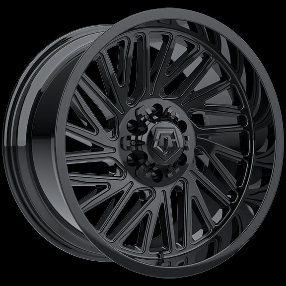 TIS Wheels 553 22x10.0 8x180 -12 124.3mm Gloss Black