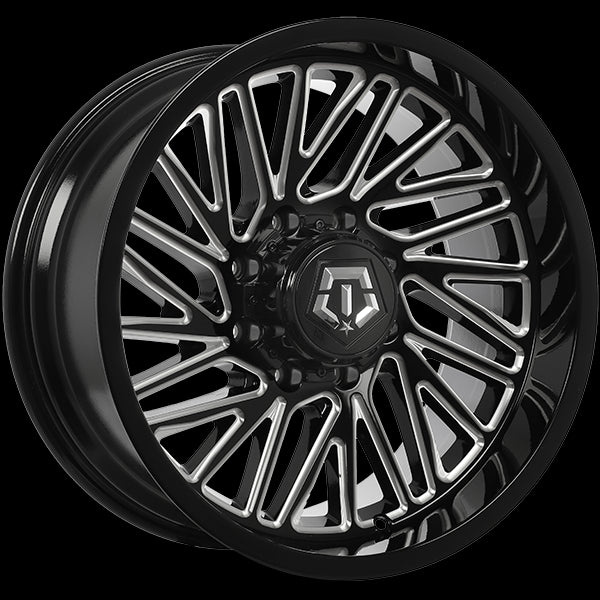 TIS Wheels 553 22x10.0 8x170 10 125.2mm Gloss Black