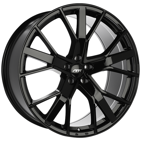 ART Replica 224 20x9.0 5x112 25 66.5mm Gloss Black