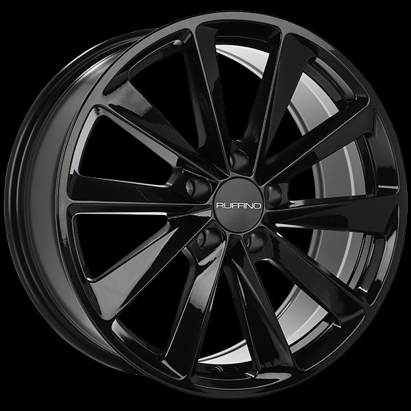 Ruffino Reactor 20x9.0 5x114.3 35 67.1 Gloss Black