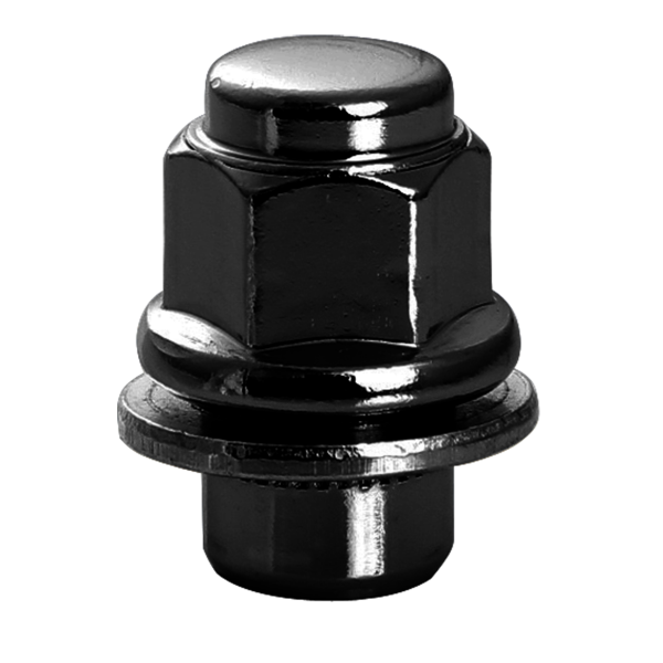 12x1.25 Mag Nut With Washer 21mm Black Chrome