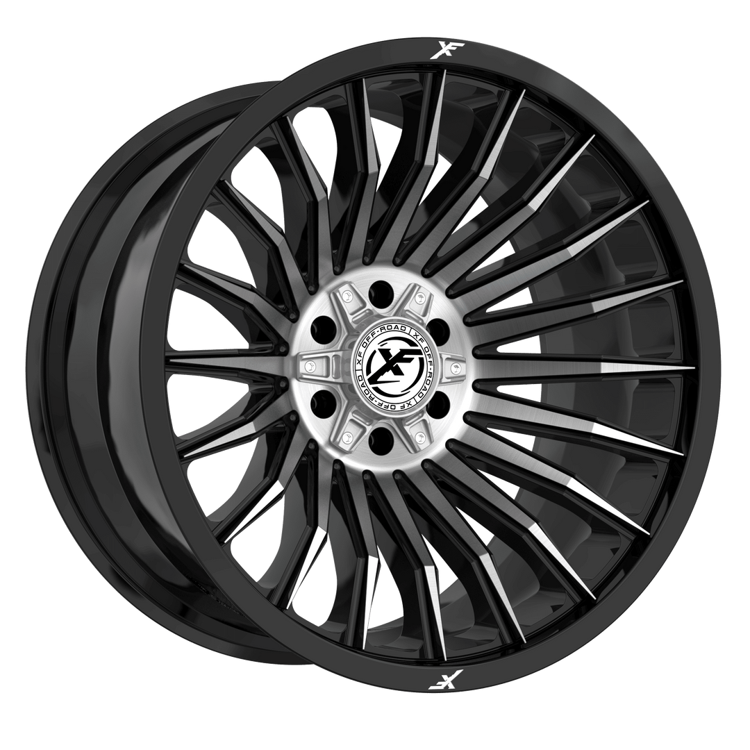 XF Offroad XF-231 20x9 8x165.1 / 8x170 0 125.2 Titanium Dark Tint