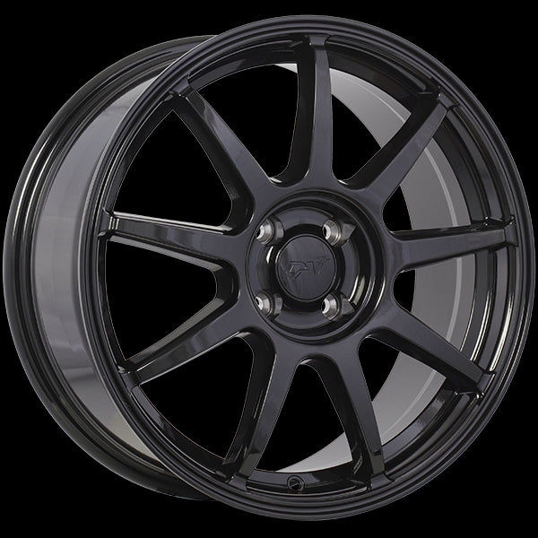 DAI Wheels Rev 17x7.5 4x100 40 73.1 Gloss Black