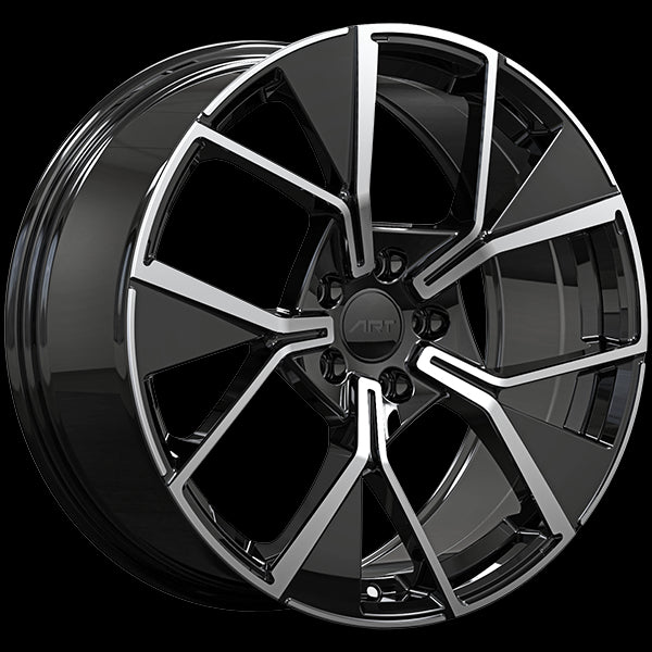 ART Replica 364 20x8.5 5x112 35 57.1 Gloss Black - Machined Face