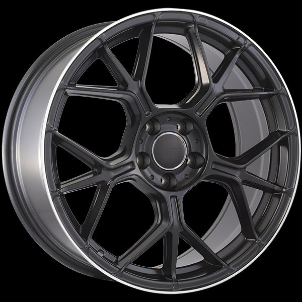 ART Replica 395 19x8.5 5x112 35 66.6 Satin Black - Machined Lip