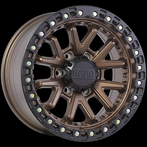 Ruffino Hard Dune 17x8.5 6x139.7 15 108.1 Satin Bronze Face - Satin Black Lip