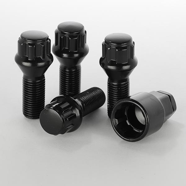 14x1.50 Bolt Lock Shank 27mm Black Chrome