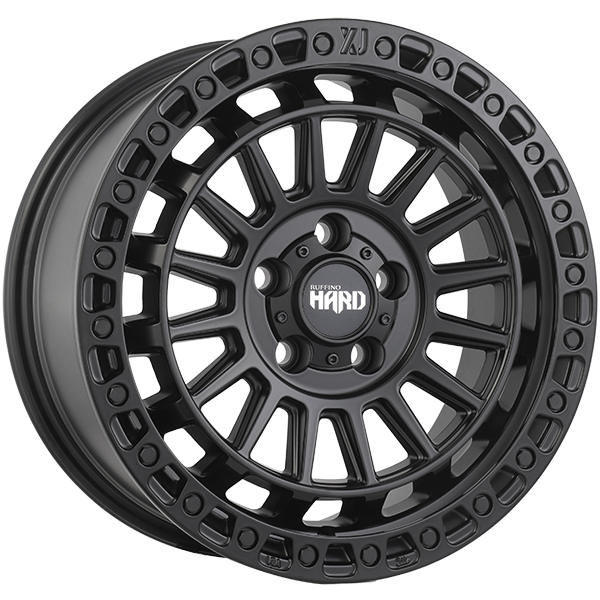 Ruffino Hard XJ 17x7.5 5x114.3 35 56.1 Satin Black