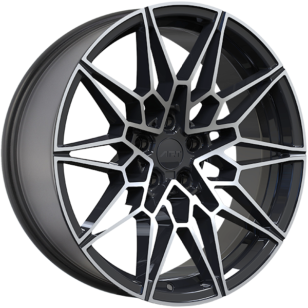 ART Replica 284 19x9.0 5x120 35 72.6 Gloss Black - Machined Face