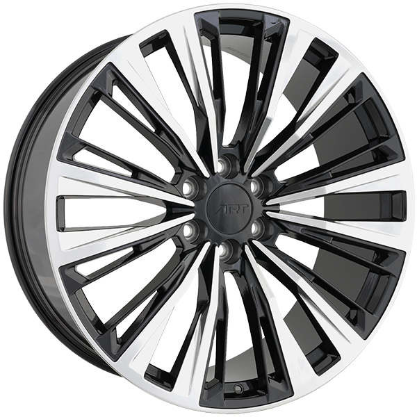 ART Replica 355 22x9.0 6x139.7 28 77.8 Gloss Black - Mirror Polish