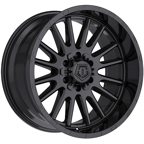 TIS 567 22x12.0 6x135 / 6x139.7 -44 106.2 Gloss Black