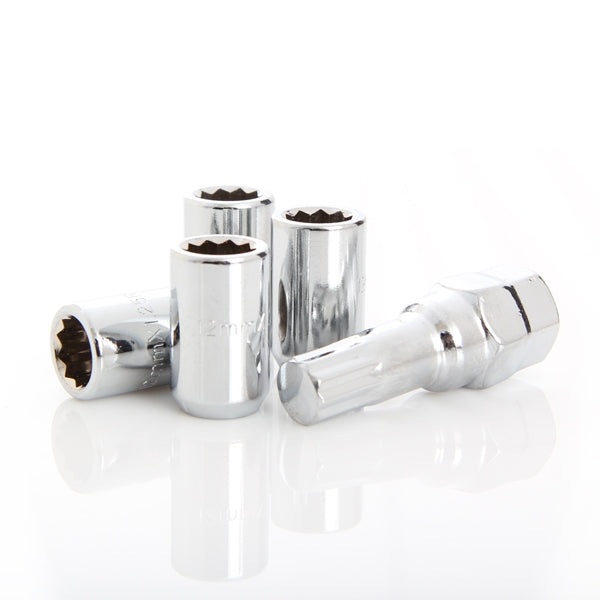 12x1.25 Tuner Lock 19/21mm Chrome