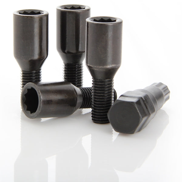 12x1.50 Tuner Bolt Lock Shank 24mm Black
