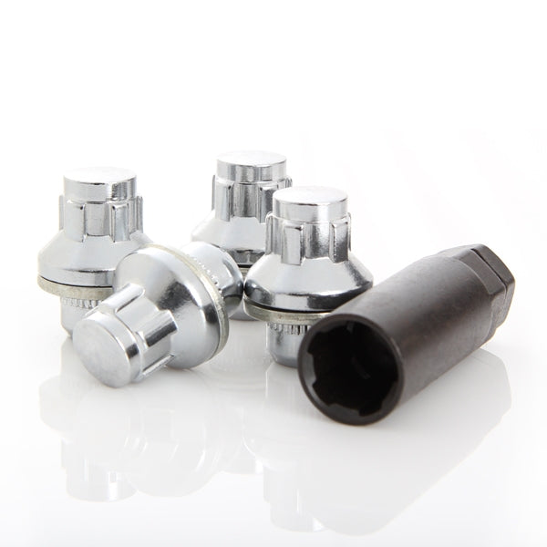 12x1.50 Nut W/washer Lock 21mm Chrome