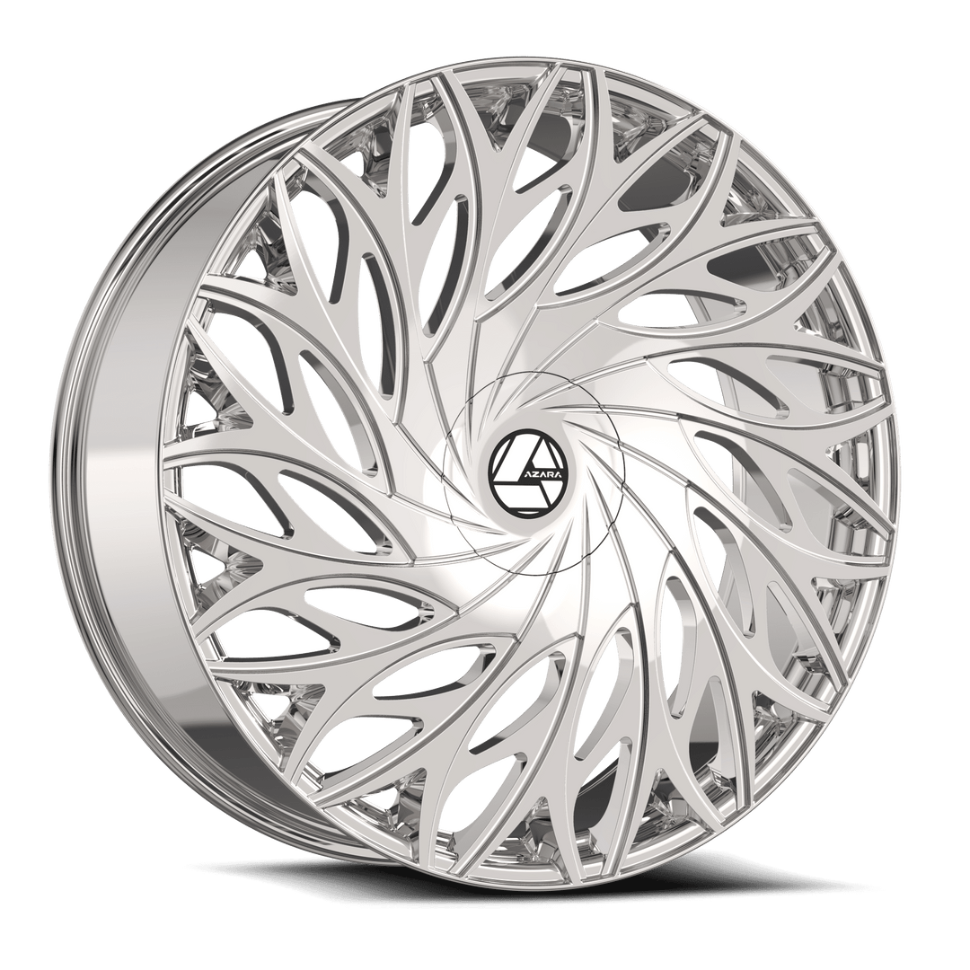 Azara AZA-525NC 20x8.5 5x112 / 5x114.3 35 74.1 Nano Chrome
