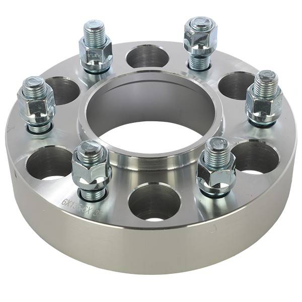 DAI Bolt-on Wheel Spacers 6x135 - Centerbore 87.1mm - 14x1.50 - Thickness 1.5" - Sold In Pairs (2)
