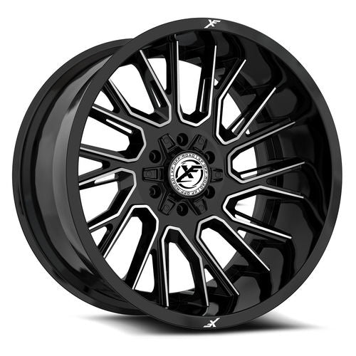 XF Offroad XF-230 20x10 6x135 / 6x139.7 -24 106.4 Gloss Black Machined