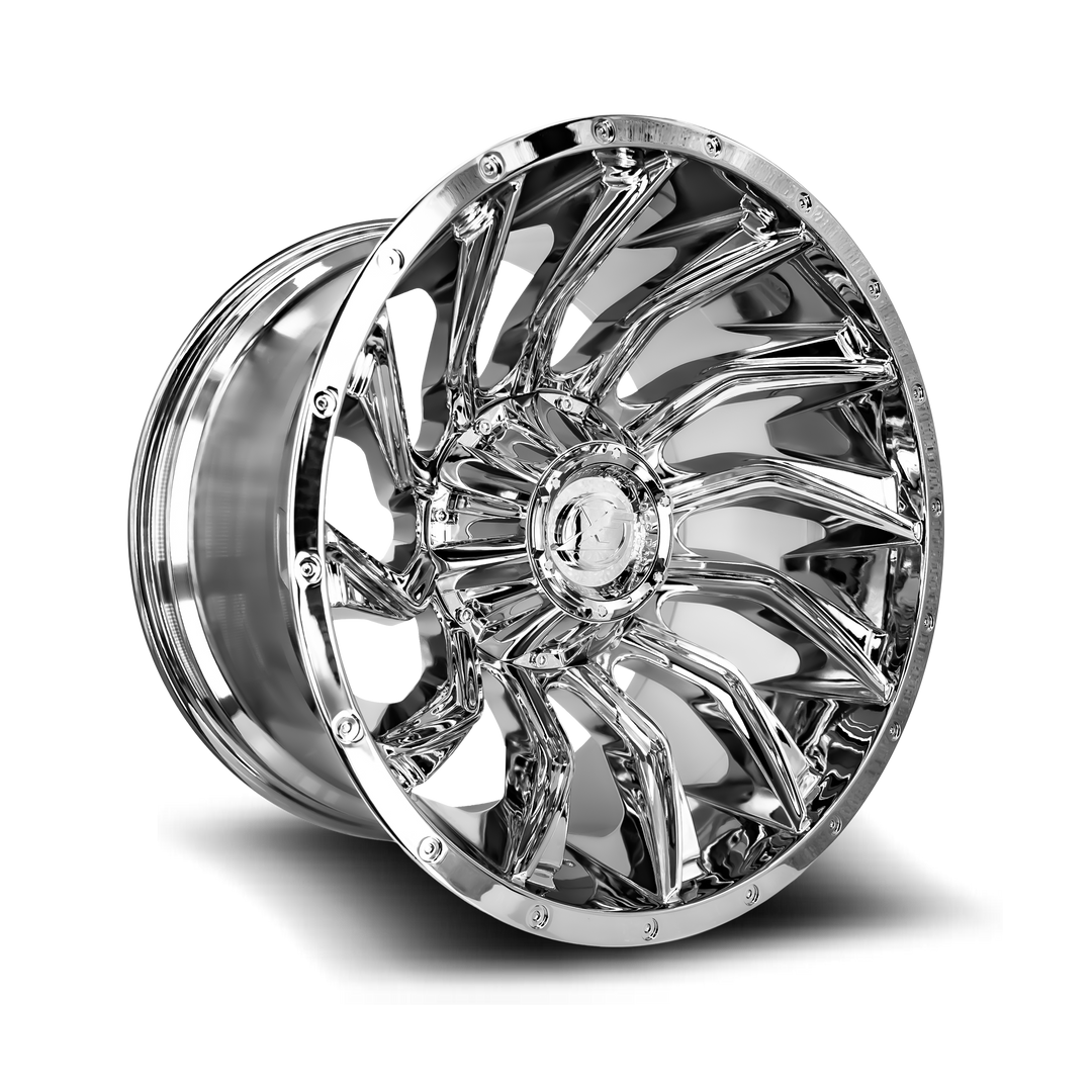XF Offroad XF-224 20x12 8x170 / 8x165.1 -44 125.2 Chrome