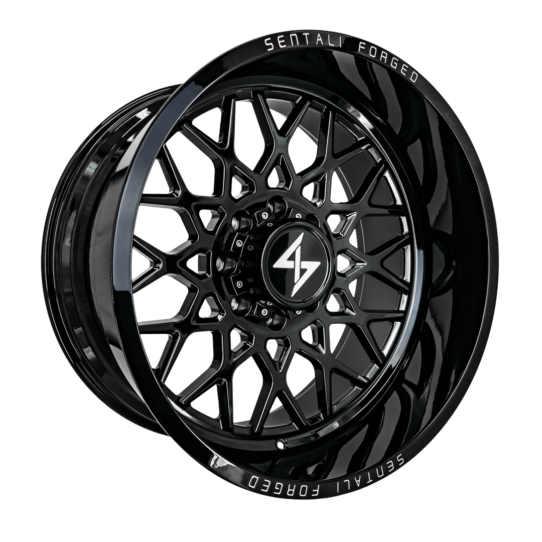Sentali Forged SF-5 24x12 5x127 -44 71.5 Gloss Black