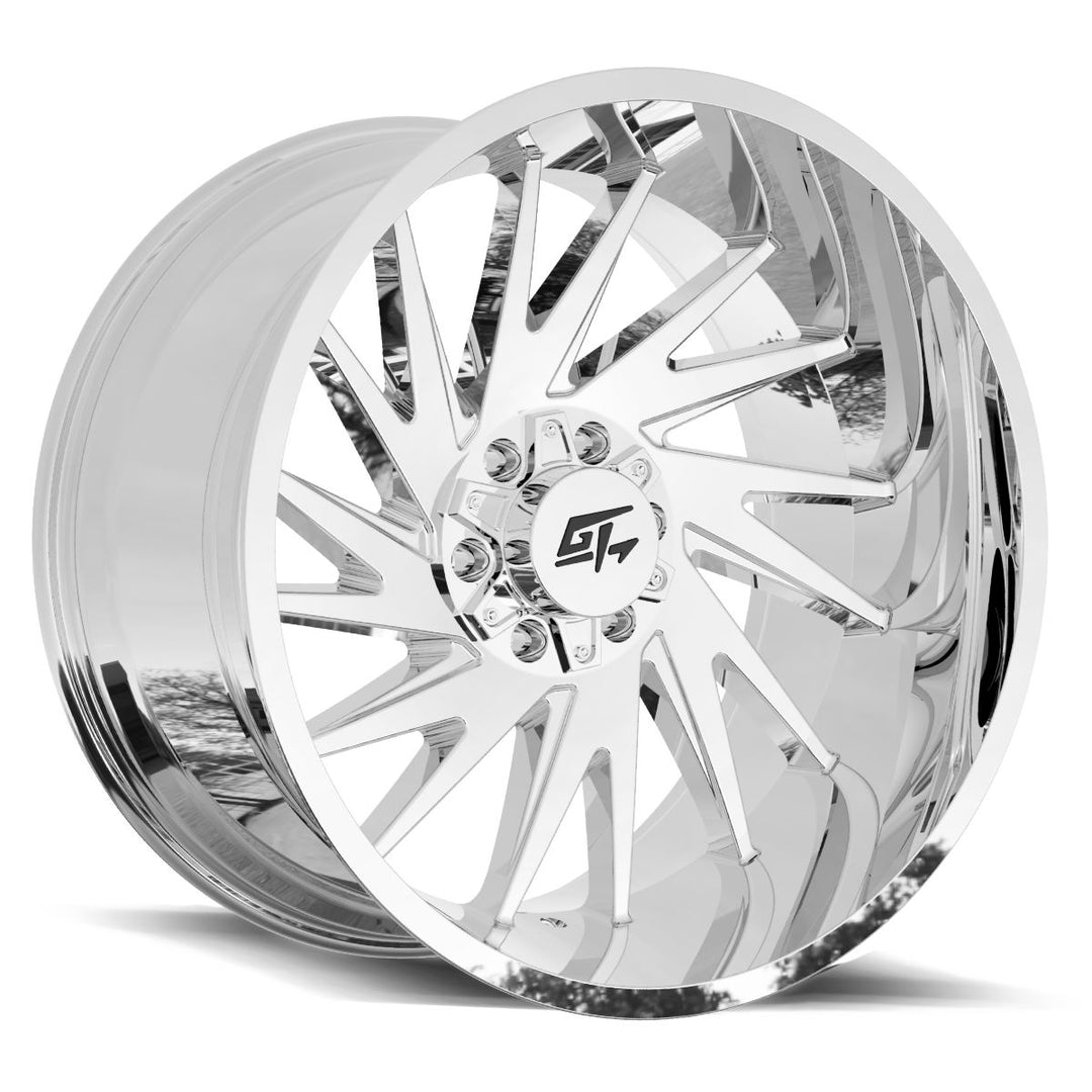 GT Offroad Tomahawk 22x10 5x127 / 5x139.7 -18 78.1 Chrome