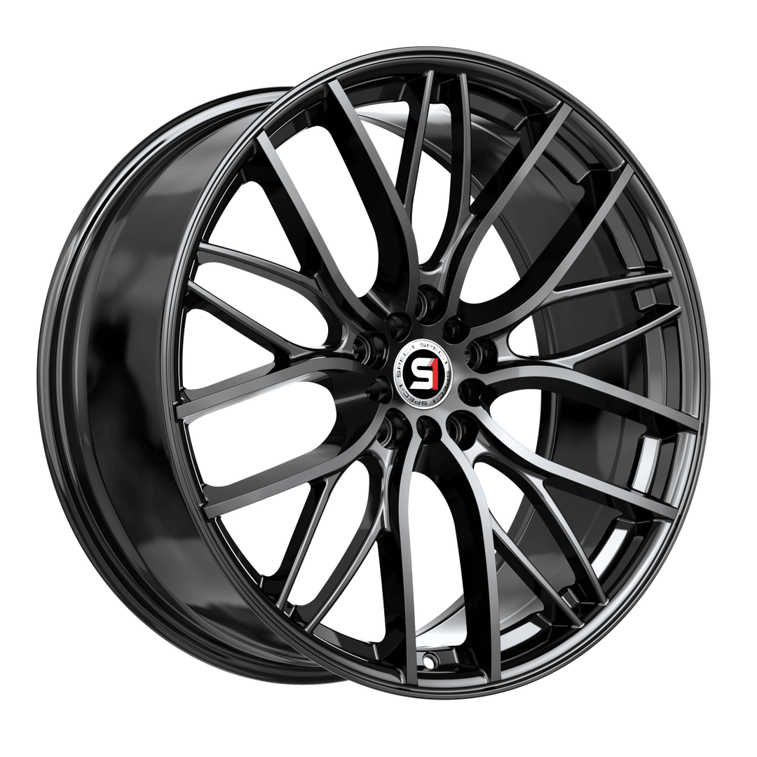 Spec-1 Racing SP-61GB 18x8 5x112 / 5x114.3 38 73.1 Gloss Black