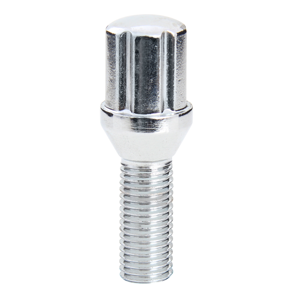 14x1.50 6 Spline Bolt Shank 33mm Chrome